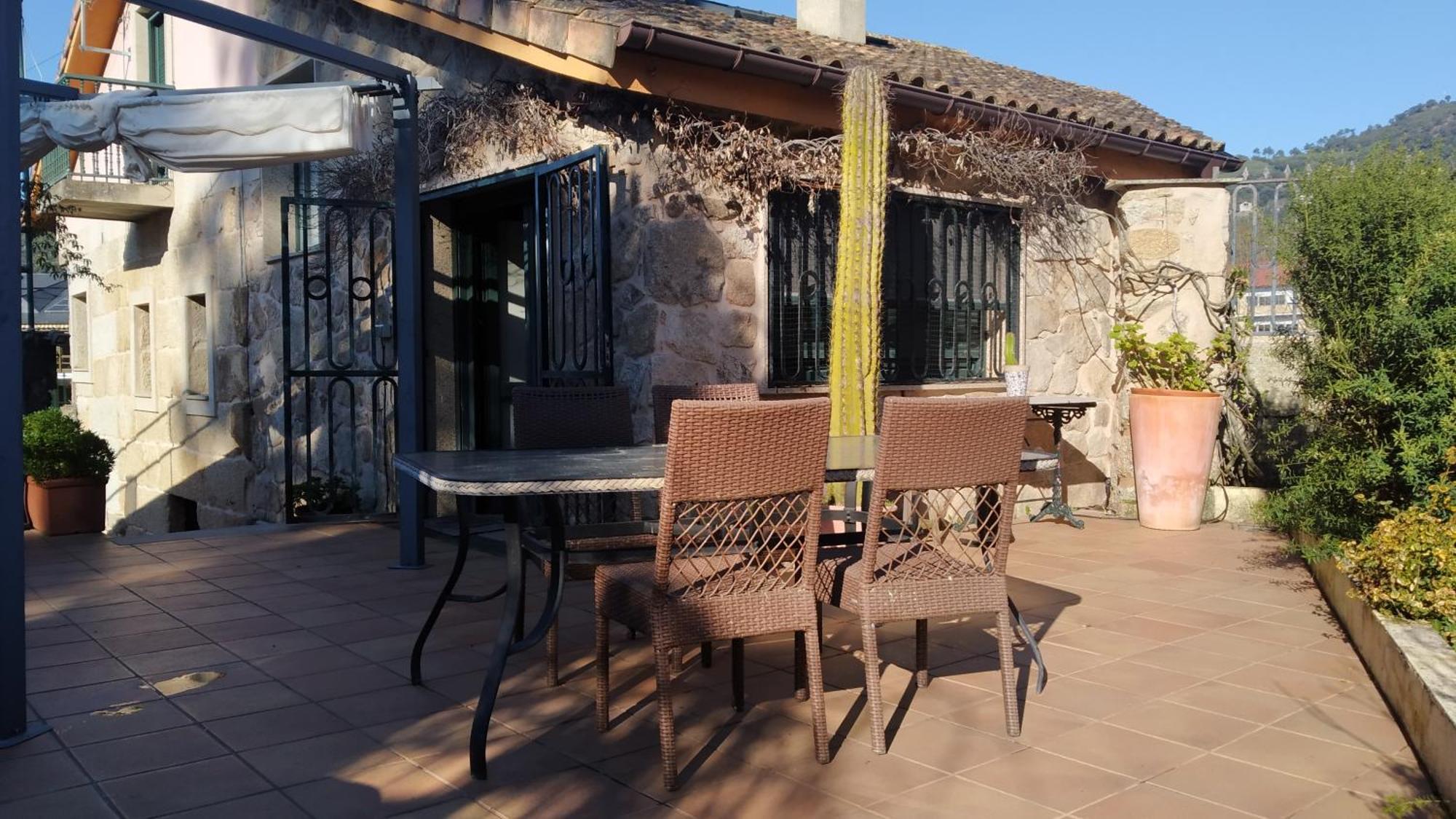 Villa Casa Iriana - Parking Gratis I Jardin I Barbacoa Ourense Esterno foto