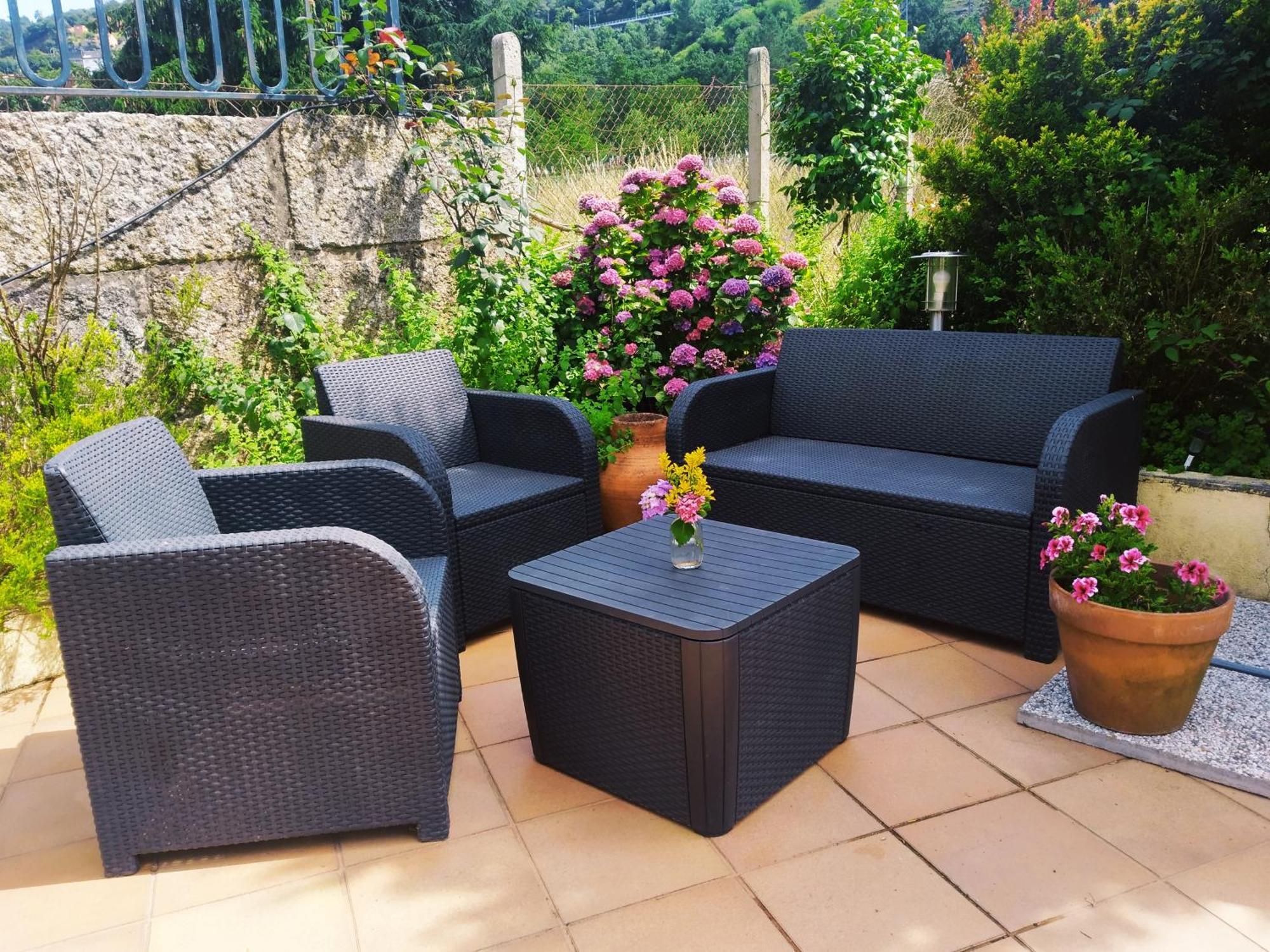 Villa Casa Iriana - Parking Gratis I Jardin I Barbacoa Ourense Esterno foto