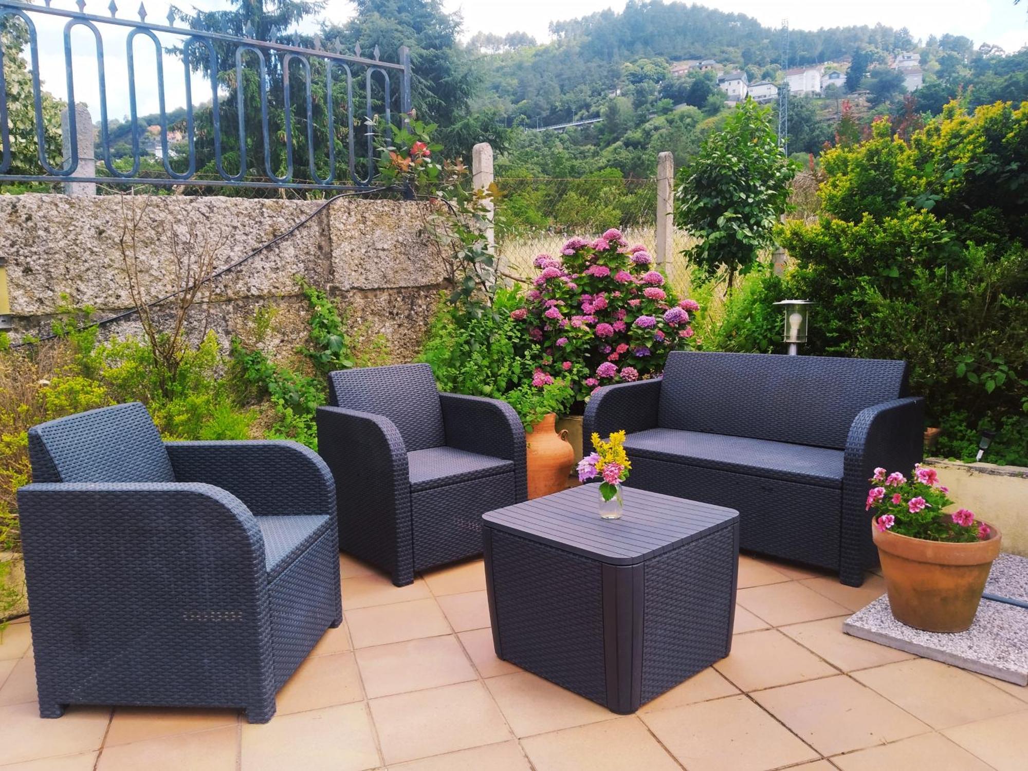 Villa Casa Iriana - Parking Gratis I Jardin I Barbacoa Ourense Esterno foto